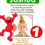 Elmo Party Invitation Template