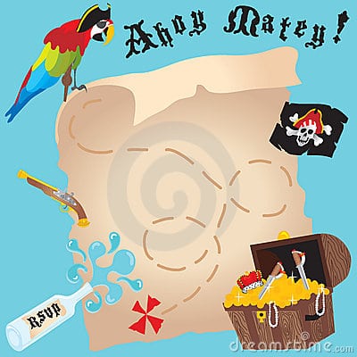 Free Pirate Party Invitations