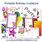 Free Printable 40th Birthday Invitations Cards