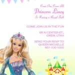 Free Printable Barbie Birthday Invitations