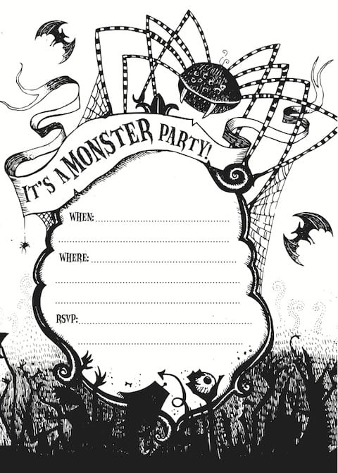 free-printable-birthday-halloween-invitations