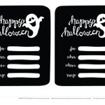 Free Printable Halloween Ticket Invitations