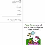 Printable Hello Kitty Invitations Templates
