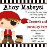 Pirate Invitations Printable