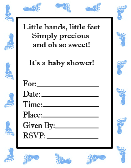 Free Printables Invitations For Baby Shower