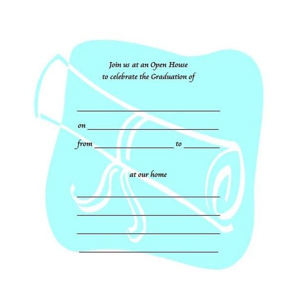 Graduation Party Invitations With Picture Insert