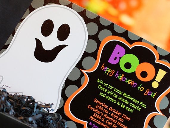 Halloween Birthday Invitations Pictures