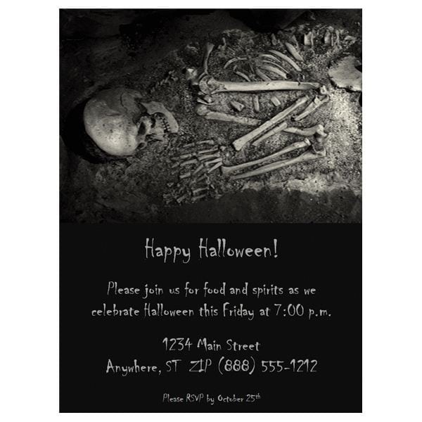 Halloween Invitation Templates Free
