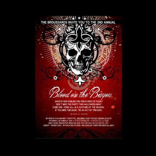 Halloween Invitations Scary