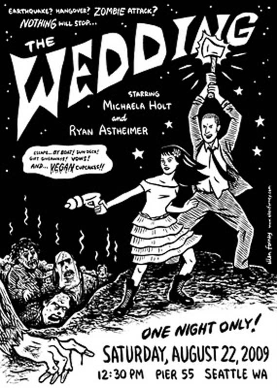 Halloween Wedding Invitations