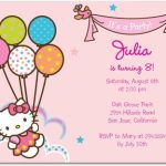 Hello Kitty Invitations Free