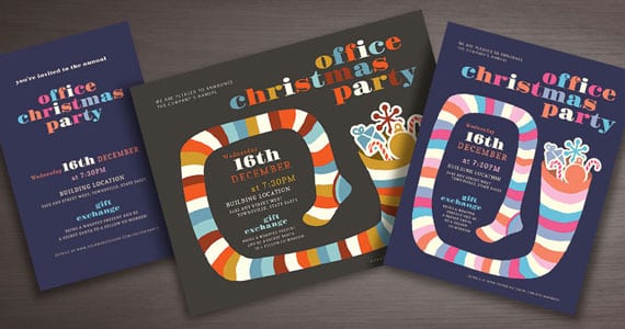 Holiday Invitation Design Inspiration