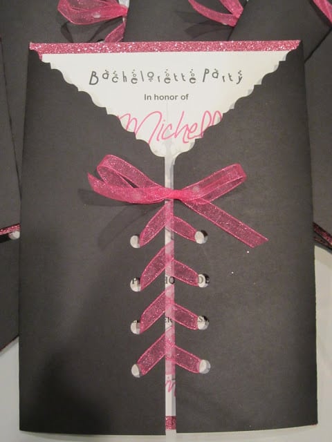 Homemade Bachelorette Invitation Ideas