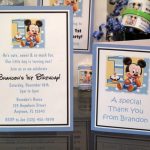 Mickey Mouse 1st Birthday Invitation Template Free