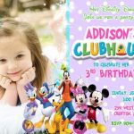 Mickey Mouse Clubhouse Birthday Invitations Etsy