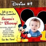 Mickey Mouse Invitations Free Printable