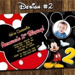 Mickey Mouse Invitations Templates