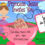 Princess Party Invitations Printable