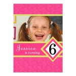Printable 6 Years Old Birthday Invitations Template