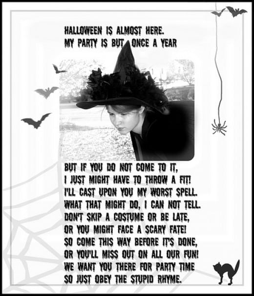 Scary Halloween Invitation Ideas