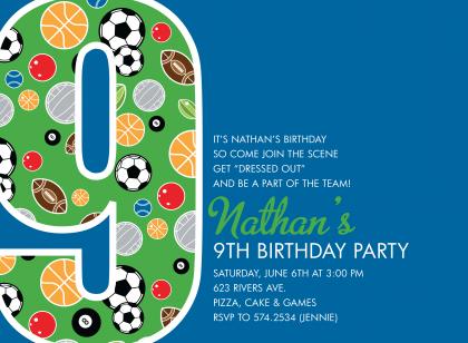 Birthdate Birthday Invitations Message 10