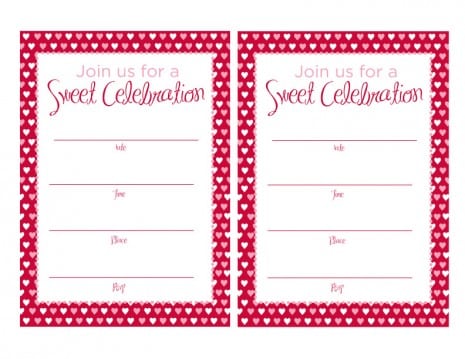 Sweet 16 Party Invitations Free Printables
