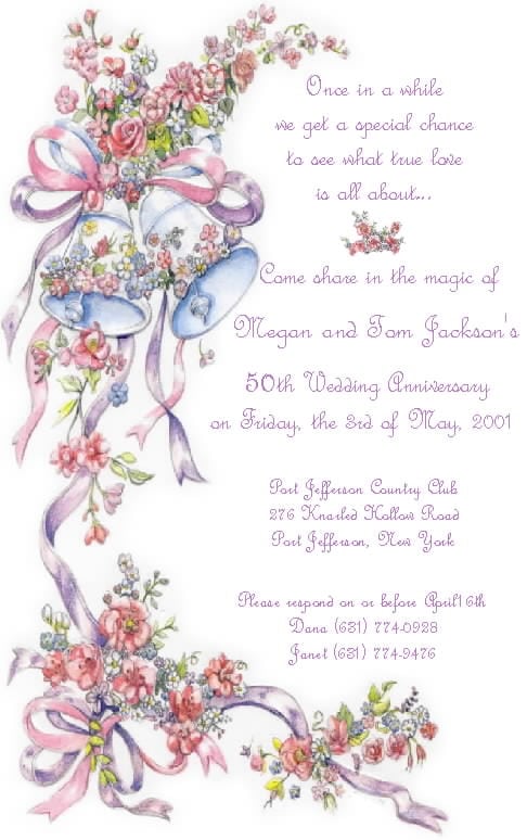 Tag25th Wedding Anniversary Invitation Templates Free Downloads