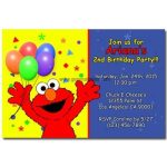 Tagfree Elmo Invitations Printable