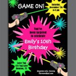 Taggirl Birthday Invitations Free
