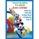 Tagmickey Mouse Clubhouse Birthday Invitations Not Sample