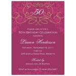 Tagsurprise 50th Wedding Invitation Templates Free