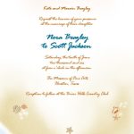 Template Wedding Invitation Beach Free