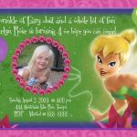 Tinkerbell Party Invitation Templates