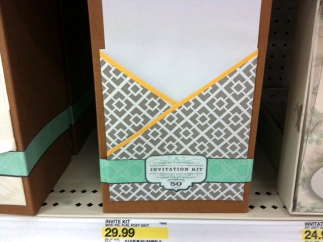 Wedding Invitation Kits Target
