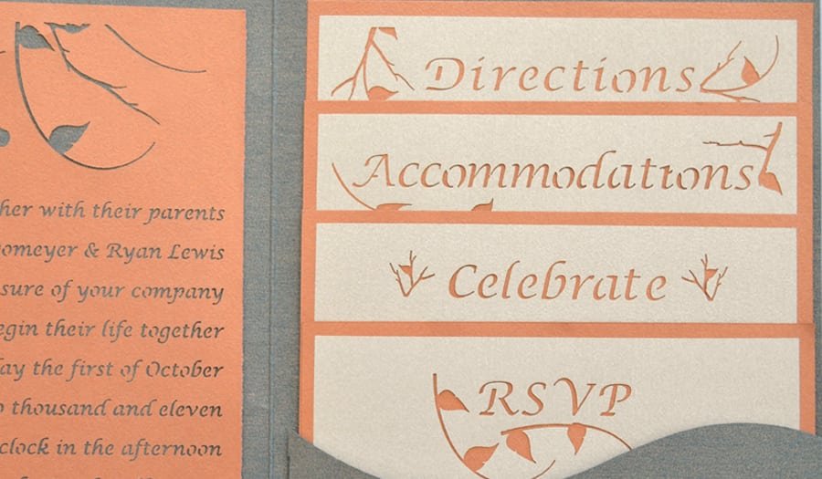 Wedding Invitations With Photo Insert